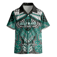 Aotearoa Iwi Ngati Maru Personalised Kid Hawaiian Shirt Maori Kowhaiwhai Pattern