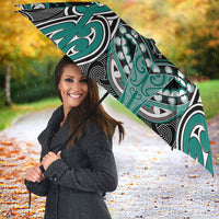 Aotearoa Iwi Ngati Maru Umbrella Maori Kowhaiwhai Pattern