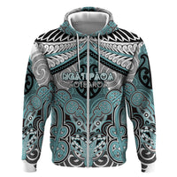 Aotearoa Iwi Ngati Paoa Personalised Hoodie Maori Kowhaiwhai Pattern