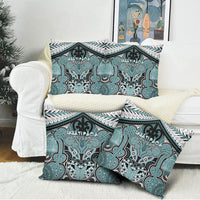 Aotearoa Iwi Ngati Paoa Pillow Cover Maori Kowhaiwhai Pattern