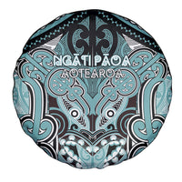 Aotearoa Iwi Ngati Paoa Spare Tire Cover Maori Kowhaiwhai Pattern