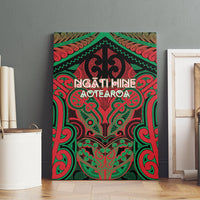 Aotearoa Iwi Ngati Hine Canvas Wall Art Maori Kowhaiwhai Pattern