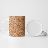 Brown Hawaii Palaka Cowboy Ceramic Mug Hawaiian Paniolo Festival Spirit LT19 - Polynesian Pride
