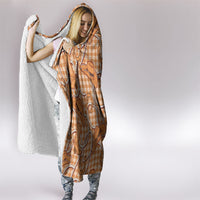 Brown Hawaii Palaka Cowboy Hooded Blanket Hawaiian Paniolo Festival Spirit LT19 - Polynesian Pride