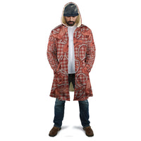 Red Hawaii Palaka Cowboy Cloak Hawaiian Paniolo Festival Spirit LT19 - Polynesian Pride