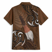 New Zealand Taiaha Hawaiian Shirt Maori Weapon Silver Fern Maori Pattern LT22 - Polynesian Pride