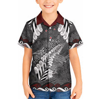 New Zealand Weka Personalised Hawaiian Shirt Aotearoa Hen Silver Fern Maori Pattern LT22 - Polynesian Pride