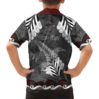 New Zealand Weka Personalised Hawaiian Shirt Aotearoa Hen Silver Fern Maori Pattern LT22 - Polynesian Pride