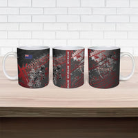 Personalised Cycling New Zealand Ceramic Mug Aotearoa Pride Sportswear