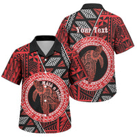 Personalised Tonga Language Week Family Matching Mermaid Dress and Hawaiian Shirt Heilala Turtle Malo E Lelei
