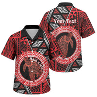 Personalised Tonga Language Week Family Matching Tank Maxi Dress and Hawaiian Shirt Heilala Turtle Malo E Lelei