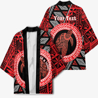 Personalised Tonga Language Week Kimono Heilala Turtle Malo E Lelei
