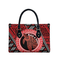 Tonga Language Week Leather Bag Heilala Turtle Malo E Lelei