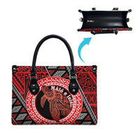 Tonga Language Week Leather Bag Heilala Turtle Malo E Lelei