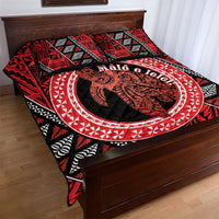 Tonga Language Week Quilt Bed Set Heilala Turtle Malo E Lelei