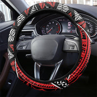 Tonga Language Week Steering Wheel Cover Heilala Turtle Malo E Lelei