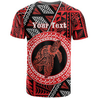Personalised Tonga Language Week T Shirt Heilala Turtle Malo E Lelei