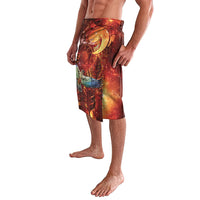 New Zealand Kea Bird Matariki Personalised Lavalava Silver Fern Maori Pattern