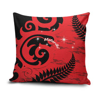 New Zealand Matariki Pillow Cover Maori New Year Koru Pattern