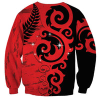 New Zealand Matariki Sweatshirt Maori New Year Koru Pattern