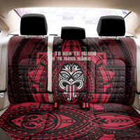 New Zealand Maori Language Week Back Car Seat Cover Te Wiki O Te Reo Maori Hei Tiki LT22 - Polynesian Pride
