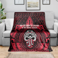 New Zealand Maori Language Week Blanket Te Wiki O Te Reo Maori Hei Tiki LT22 - Polynesian Pride