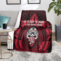 New Zealand Maori Language Week Blanket Te Wiki O Te Reo Maori Hei Tiki LT22 - Polynesian Pride