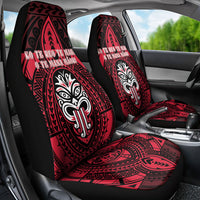 New Zealand Maori Language Week Car Seat Cover Te Wiki O Te Reo Maori Hei Tiki LT22 - Polynesian Pride