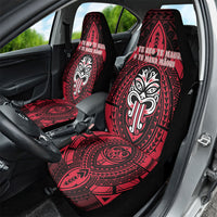 New Zealand Maori Language Week Car Seat Cover Te Wiki O Te Reo Maori Hei Tiki LT22 - Polynesian Pride