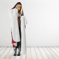 New Zealand Maori Language Week Hooded Blanket Te Wiki O Te Reo Maori Hei Tiki LT22 - Polynesian Pride