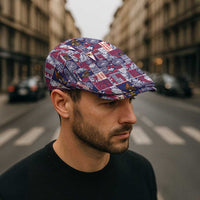 Manuia le Kerisimasi American Samoa Jeff Hat Pacific Patchwork Xmas Vibes - Polynesian Pride