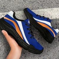 Marshall Islands Chunky Sneakers Flag-Inspired Curve Style
