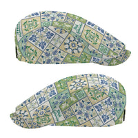 Mele Kalikimaka Hawaii Christmas Jeff Hat Omaomao Seamless Floral Motif - Polynesian Pride