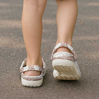 Mocha Mousse Aloha Hawaii Clogs Shoes Monstera Hibiscus Plumeria Seamless Vibes - Polynesian Pride