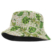 Mokihana Maile Ilima Leis Paniolo Palaka Bucket Hat Hawaiian Omaomo Ala Spirit - Polynesian Pride