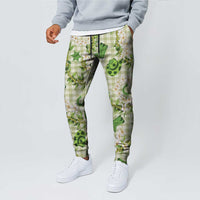 Mokihana Maile Ilima Leis Paniolo Palaka Jogger Pants Hawaiian Omaomo Ala Spirit - Polynesian Pride