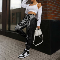 Monotone Polynesian Starfish Unique Pattern Jogger Pants LT01 - Polynesian Pride