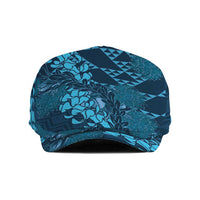 Naval Night Aloha Hawaii Jeff Hat Hawaiian Kakau Ohia Lehua Lei - Polynesian Pride