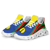 New Caledonia Clunky Sneakers Flag-Inspired Curve Style