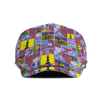 New Caledonia Joyeux Noel Jeff Hat Pacific Patchwork Xmas Vibes - Polynesian Pride