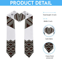 New Zealand Aotearoa Graduation Stole Taniko Art Simple Style