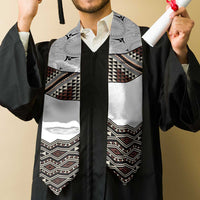 New Zealand Aotearoa Graduation Stole Taniko Art Simple Style