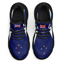 New Zealand Clunky Sneakers Flag-Inspired Curve Style