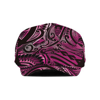 New Zealand Hammerhead Shark Jeff Hat Maori Haehae Mangopare Pink - Polynesian Pride