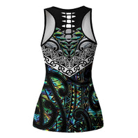 New Zealand Hollow Tank Top Maori Rugby Tattoo Papua Shell - Polynesian Pride