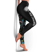 New Zealand Leggings Maori Rugby Tattoo Papua Shell - Polynesian Pride