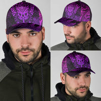 New Zealand Rugby All Purple Classic Cap Silver Fern All Black Mix Ta Moko LT09