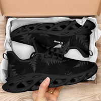 New Zealand Silver Fern Rugby Clunky Sneakers Go Aotearoa World Cup - Polynesian Pride