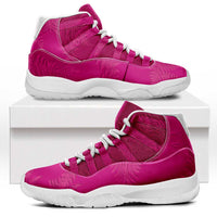 New Zealand Silver Fern Rugby Sneakers J11 Go Aotearoa World Cup Pink Version - Polynesian Pride