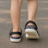 New Zealand Taiaha Maori Clogs Shoes Minimalist Silver Fern All Black